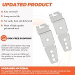2 Pack Dishwasher Mounting Bracket for Whirlpool