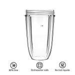 Nutribullet Replacement Cups 24oz for Blenders