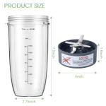 NutriBullet Replacement Blender Cup and Blade Set