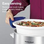 Hamilton Beach 4-Quart Slow Cooker with Glass Lid