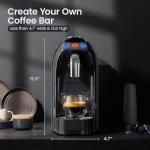 Single Serve Espresso Capsule Machine with 20Bar Pump