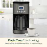 Cuisinart 14-Cup Programmable Coffee Maker, Black