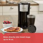 BLACK+DECKER Single Serve Coffee Maker, Black
