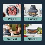 Ninja Crispi 4-in-1 Portable Glass Air Fryer