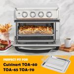 YQL Stainless Steel Air Fryer Basket and Tray Set