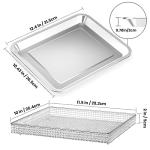 Stainless Steel Air Fryer Tray Replacement Set