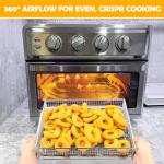 YQL Stainless Steel Air Fryer Basket and Tray Set