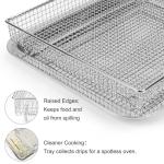YQL Stainless Steel Air Fryer Basket and Tray Set