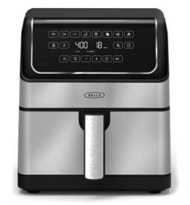 Bella 8 Qt Digital Air Fryer with TurboCrisp