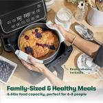 Bella 8 Qt Digital Air Fryer with TurboCrisp