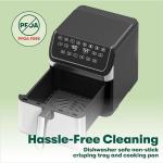 Bella 8 Qt Digital Air Fryer with TurboCrisp