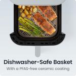 Chefman Crispinator 6-in-1 Air Fryer, 8 Qt