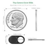 Ultra-Thin Webcam Cover Slide – 2-Pack