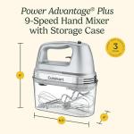 Cuisinart 9-Speed Power Advantage Hand Mixer