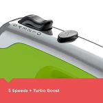 Black+Decker 5-Speed Helix Hand Mixer, Lime Green