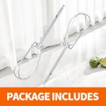 2 Pack Stainless Steel Hand Mixer Beaters