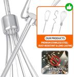 5 Pack Hand Mixer Beaters and Dough Hooks