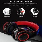 Colorful Bluetooth Headphones with LED Lights for Kids