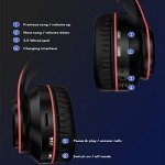 Colorful Bluetooth Headphones with LED Lights for Kids