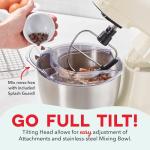 DASH 3.5qt Tilt-Head Stand Mixer - Cream