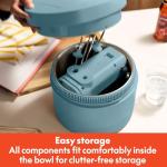 Bella 3.5 Qt 2-in-1 Electric Mixer with Accessories