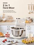2-in-1 Electric Hand and Stand Mixer