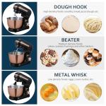 Retro Rose Gold 4.5L Stand Mixer