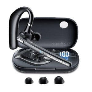 COTOE Bluetooth 5.3 Headset with Charging Case