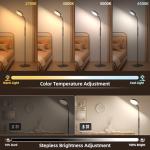 Adjustable LED Floor Lamp with Remote Control