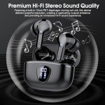 Bluetooth 5.4 Wireless Earbuds with Noise Cancelling