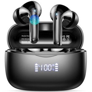 Bluetooth 5.3 Wireless Earbuds with 56 Hours Playtime