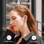 ZIUTY Wireless Earbuds with 50hrs Deep Bass