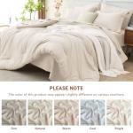 MUXHOMO 7-Piece Queen Comforter Bedding Set