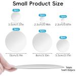 32 Pcs Acrylic Mirror Wall Stickers Set