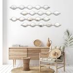 Qunclay Teardrop Decorative Wall Mirror Art