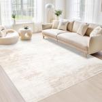 Washable 6x9 Modern Abstract Area Rug