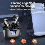 ZIUTY Wireless Earbuds with 50hrs Deep Bass