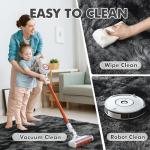 Large Shag Area Rug - Soft Tie-Dye Design