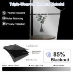 Sage Green Blackout Curtains Set for Bedroom