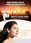 Szwdo Bluetooth 5.4 Wireless Earbuds with Touch Control