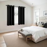 MIULEE Blackout Curtains 63” 2-Panel Set