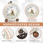 Maxspace Vintage Analog Clock - Silent & Elegant