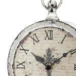 Stonebriar 12-Inch Antique Finish Table Clock