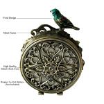 Vintage Mini Table Clock - Silent Analog Design