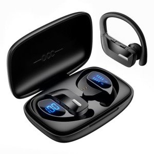 OCC Wireless Earbuds with Earhooks - 80Hrs Battery