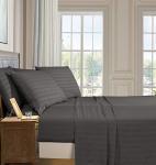 Soft, Cozy 6-Piece King Sheet Set in Grey