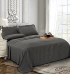 Soft, Cozy 6-Piece King Sheet Set in Grey