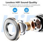 Kurdene Wireless Bluetooth 5.3 Earbuds for Sports