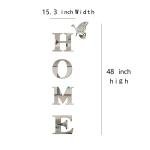 Doeean Acrylic Mirror Letter Wall Decor Stickers