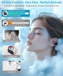 Boytond Wireless Open-Ear Bluetooth Headphones for Small Ears